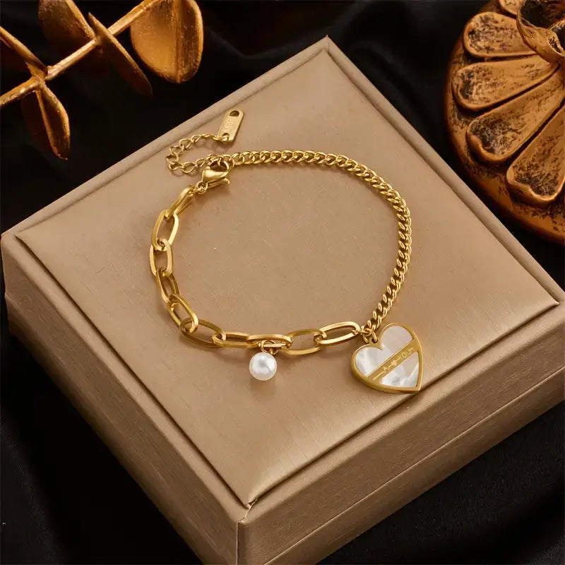gold stainless steel bracelet, unisex gold bracelet, luxury rhinestone bracelet, sparkling bracelet for women, elegant bracelet for men, durable daily wear bracelet, gold fashion bracelet unisex, premium stainless steel jewelry, rhinestone gold accessory, gift bracelet for her, gift bracelet for him, everyday gold bracelet, stylish unisex bracelet, golden bracelet with stones, modern luxury bracelet