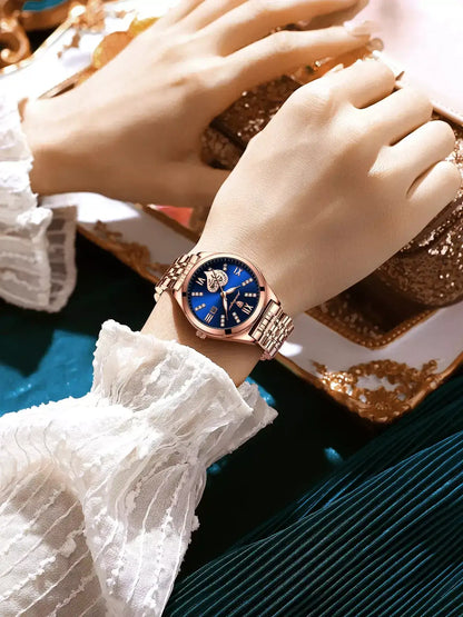 women’s luxury watch, elegant women’s watch, stainless steel women’s watch, gold women’s watch, quartz women’s watch, Celine watch, ladies water-resistant watch, modern women’s watch, fashion women’s watch, timeless women’s watch