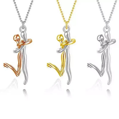 Valentinstag Geschenk Halskette, Halskette für Paare, Partner Halskette Liebe, Infinity Umarmung Halskette, Romantische Halskette Geschenk, Geschenk für Freundin Valentinstag, Geschenk für Freund Valentinstag, Paar Halskette kaufen, Halskette Liebe Symbol, Halskette mit Bedeutung, Romantisches Geschenk für Paare, Halskette Valentinstag kaufen