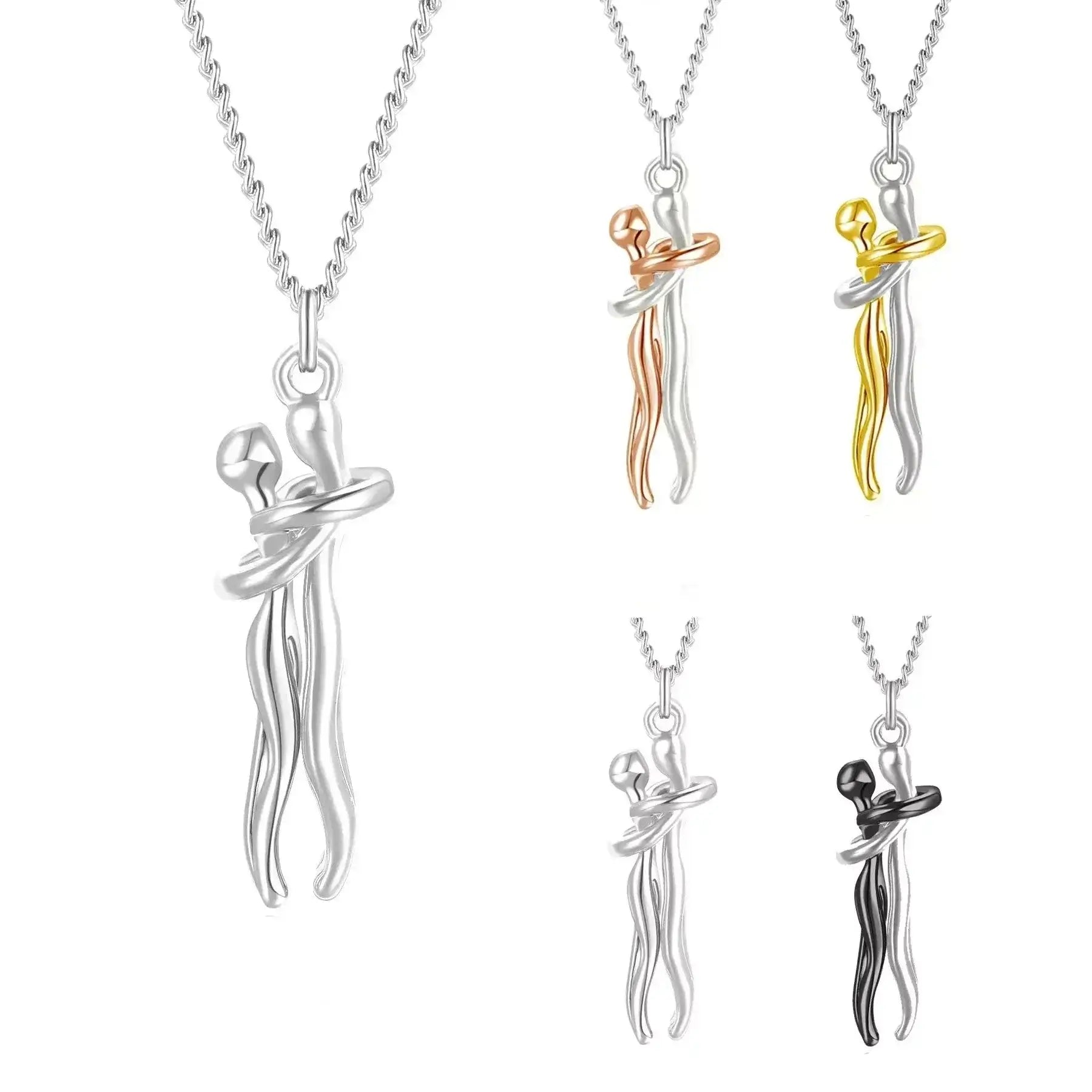 Eternal Embrace Necklace – Buy 1, Get 1 FREE Today,Eternal Embrace Necklace – Buy 1, Get 2 + Free Gift Box, eternal embrace necklace, couple necklace set, buy 1 get 2 necklace, matching couple necklaces, luxury gift necklace box, titanium necklace couples, romantic gift necklace, anniversary gift for her/him, boyfriend girlfriend necklace, love pendant necklace set, necklace with gift box, double necklace offer