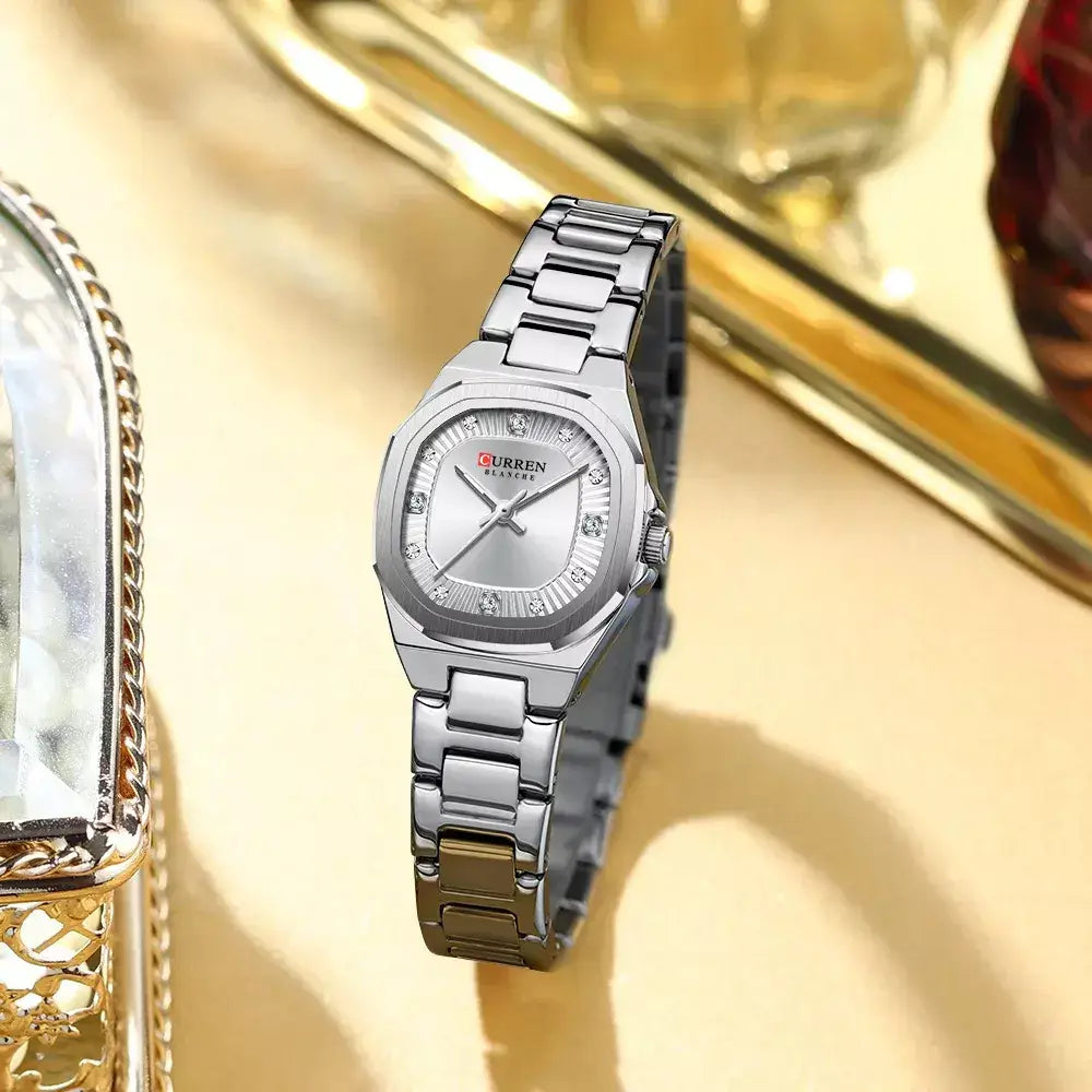 women’s luxury watch, diamond accent watch, elegant women’s watch, stainless steel women’s watch, fashion quartz watch for women, gift watch for her, luminous women’s watch, water-resistant women’s watch, Aurielle watch, stylish women’s wristwatch, casual elegant women’s watch, premium ladies watch, timeless women’s watch, luxury gift for her, quartz wristwatch for women, designer women’s watch, classy women’s watch, best women’s watch to gift, fashionable ladies watch, sparkling diamond watch