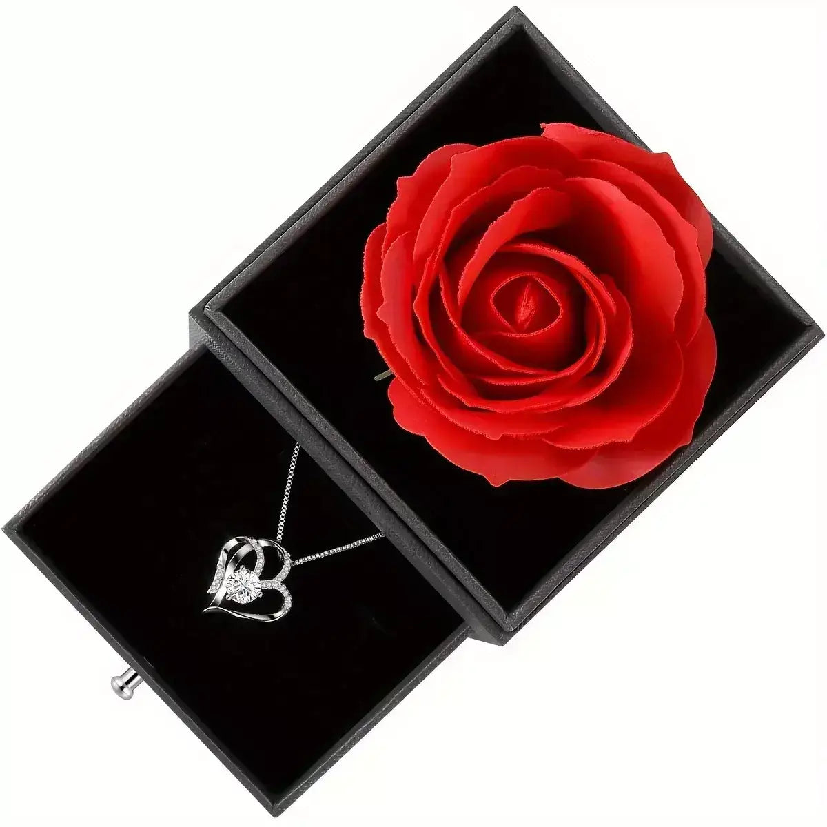 Magische Essenz der Liebe Halskette, elegante Damen-Halskette, Zirkonia-Halskette, romantische Geschenk-Halskette, Schmuck für die Freundin, bedeutungsvolles Geschenk für sie, verstellbare silberfarbene Halskette, eleganter Damenschmuck, Jubiläumsgeschenk für die Ehefrau, zarte feminine Halskette, Schmuck aus Kupfer & Zirkonia, romantisches Geburtstagsgeschenk für sie, zeitlose Liebes-Halskette