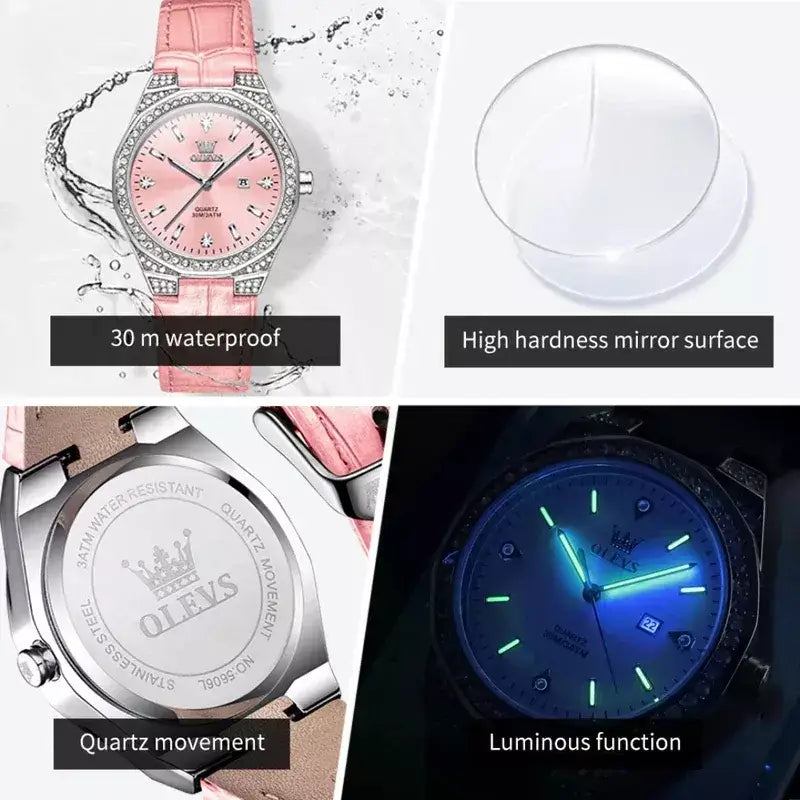 luxury women’s watch,
Amélisse women’s watch,
elegant ladies watch,
leather strap women’s watch,
waterproof women’s watch,
fashion quartz watch for women,
diamond dial watch for her,
women’s luxury wristwatch,
casual elegant ladies watch,
women’s quartz timepiece,
shock resistant women’s watch,
stylish waterproof ladies watch,
gift for her luxury watch,
premium women’s watch brand,
timeless women’s watch