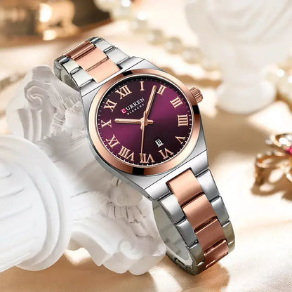 women’s luxury watch, stainless steel women’s watch, elegant ladies watch, minimalist women’s watch, quartz wristwatch for women, fashionable ladies watch, gift watch for her, numberless women’s watch, luminous hands watch, waterproof women’s watch, classic women’s wristwatch, stylish women’s timepiece, silver women’s watch, premium women’s quartz watch, luxury gift watch for women, Élitaire women’s watch, casual fashion ladies watch