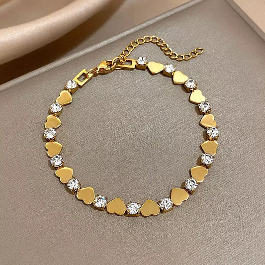 love armband damen, herz armband damen, armband mit herz, armband damen elegant, edelstahl armband damen, schmuck armband damen, damen armband hochwertig, armband geschenk frau