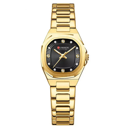 women’s luxury watch, diamond accent watch, elegant women’s watch, stainless steel women’s watch, fashion quartz watch for women, gift watch for her, luminous women’s watch, water-resistant women’s watch, Aurielle watch, stylish women’s wristwatch, casual elegant women’s watch, premium ladies watch, timeless women’s watch, luxury gift for her, quartz wristwatch for women, designer women’s watch, classy women’s watch, best women’s watch to gift, fashionable ladies watch, sparkling diamond watch