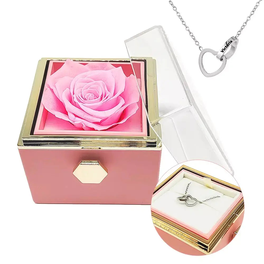 Double Hearts Necklace + Complimentary Rotating Rose Box,
unforgettable gift,

timeless gift for women,

silver necklace for women,

rose gold necklace for women,

romantic gift for her,

necklace with rose box,

meaningful jewellery,

high-quality women’s necklace,

gold necklace for women,

gift with rotating rose box,

elegant women’s necklace,

double hearts necklace,

delicate necklace for girlfriend