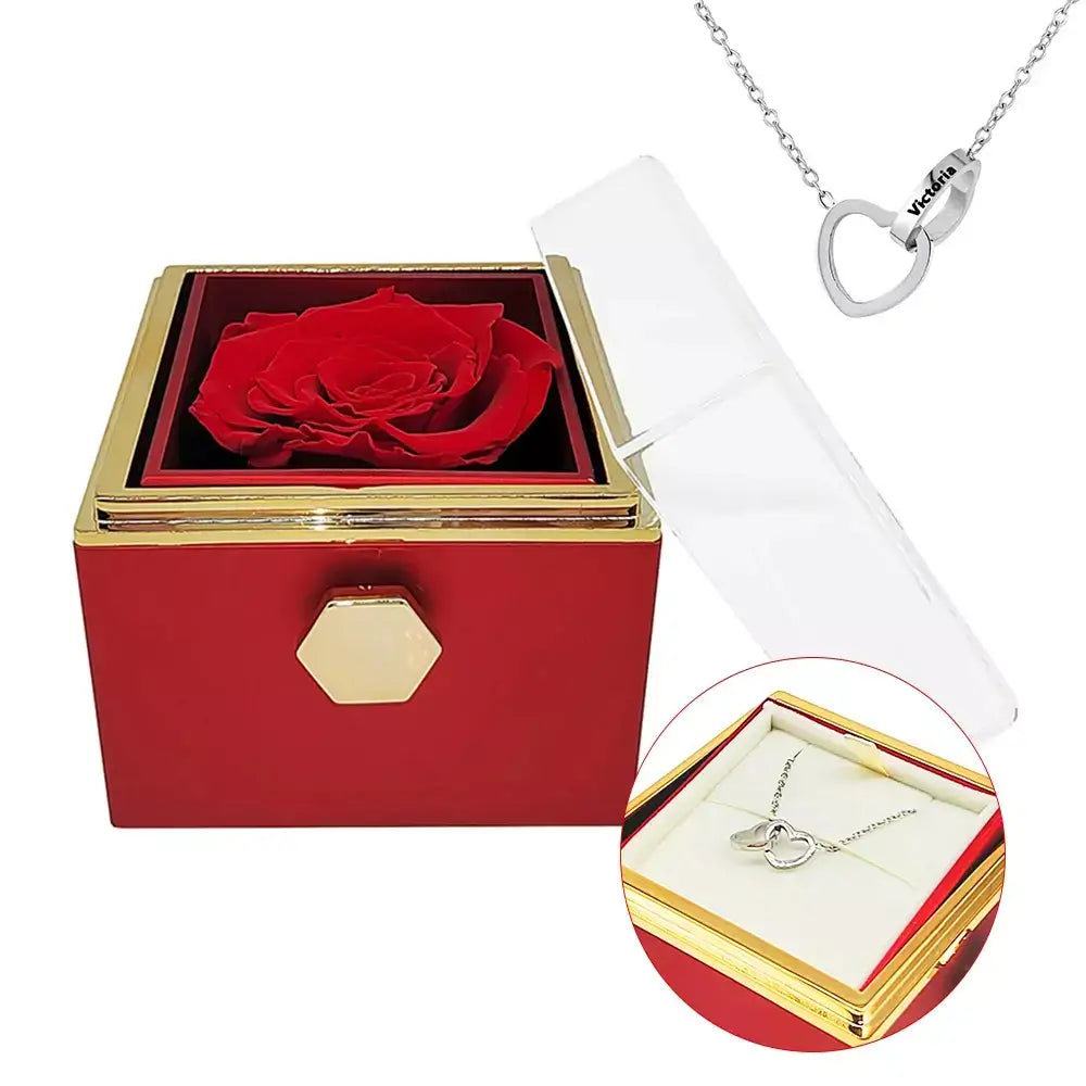 Double Hearts Necklace + Complimentary Rotating Rose Box,
unforgettable gift,

timeless gift for women,

silver necklace for women,

rose gold necklace for women,

romantic gift for her,

necklace with rose box,

meaningful jewellery,

high-quality women’s necklace,

gold necklace for women,

gift with rotating rose box,

elegant women’s necklace,

double hearts necklace,

delicate necklace for girlfriend