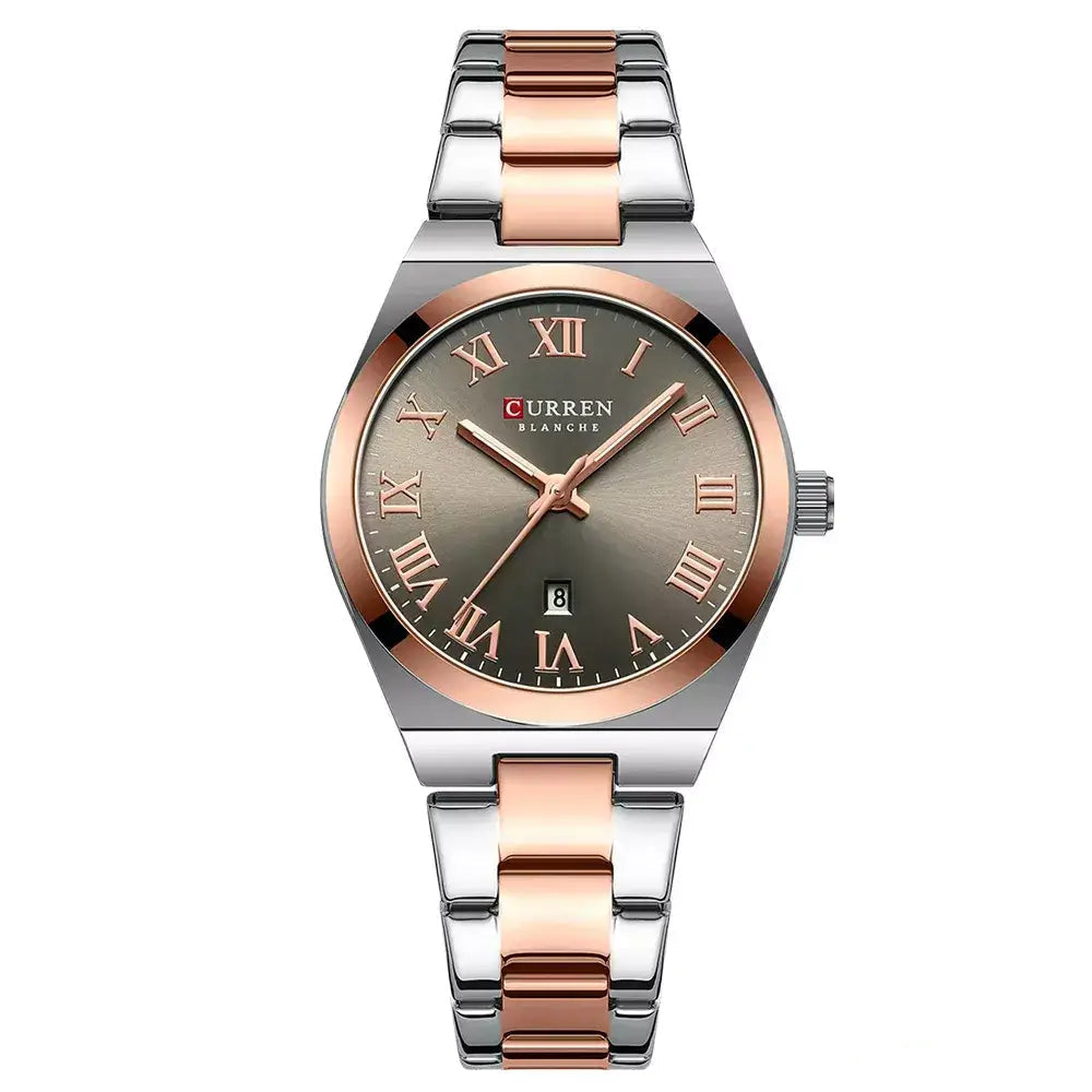women’s luxury watch, stainless steel women’s watch, elegant ladies watch, minimalist women’s watch, quartz wristwatch for women, fashionable ladies watch, gift watch for her, numberless women’s watch, luminous hands watch, waterproof women’s watch, classic women’s wristwatch, stylish women’s timepiece, silver women’s watch, premium women’s quartz watch, luxury gift watch for women, Élitaire women’s watch, casual fashion ladies watch