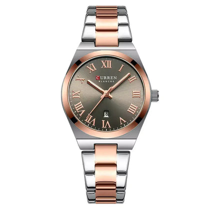 women’s luxury watch, stainless steel women’s watch, elegant ladies watch, minimalist women’s watch, quartz wristwatch for women, fashionable ladies watch, gift watch for her, numberless women’s watch, luminous hands watch, waterproof women’s watch, classic women’s wristwatch, stylish women’s timepiece, silver women’s watch, premium women’s quartz watch, luxury gift watch for women, Élitaire women’s watch, casual fashion ladies watch