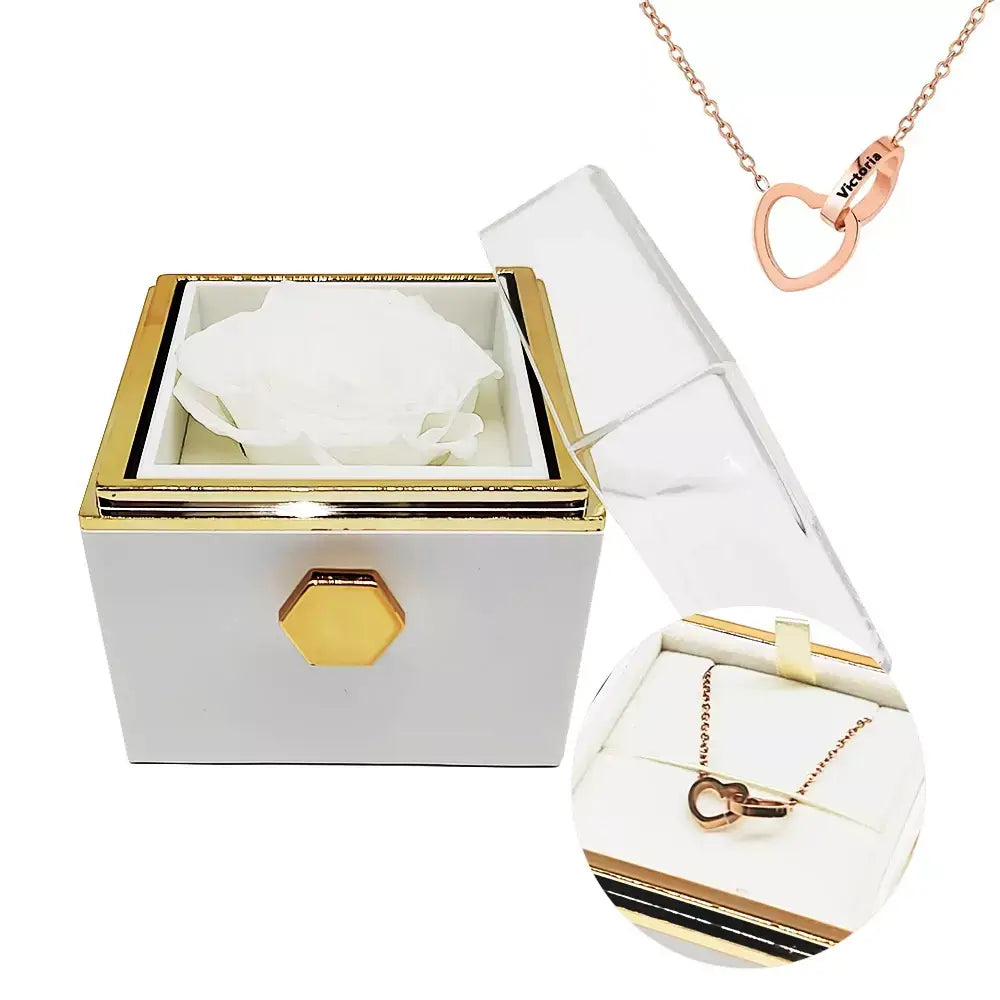 Double Hearts Necklace + Complimentary Rotating Rose Box,
unforgettable gift,

timeless gift for women,

silver necklace for women,

rose gold necklace for women,

romantic gift for her,

necklace with rose box,

meaningful jewellery,

high-quality women’s necklace,

gold necklace for women,

gift with rotating rose box,

elegant women’s necklace,

double hearts necklace,

delicate necklace for girlfriend