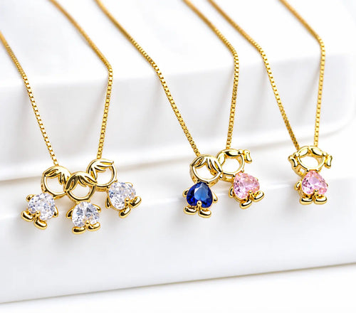 Mutter Kind Halskette, Personalisierte Mutter Halskette, Halskette mit Kindern personalisiert, Muttertagsgeschenk Halskette, Halskette mit Geburtssteinen, Schmuck für Mama personalisiert, Geschenk für Mutter mit Kindern, Familien Halskette personalisiert, Mutter Kind Halskette kaufen, Personalisierte Halskette Mama kaufen, Halskette mit Kindern bestellen, Muttertagsgeschenk online kaufen