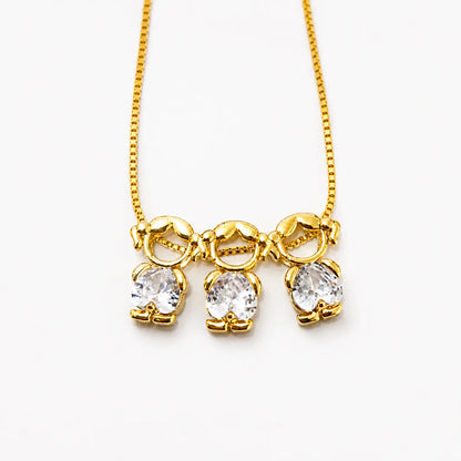 Mutter Kind Halskette, Personalisierte Mutter Halskette, Halskette mit Kindern personalisiert, Muttertagsgeschenk Halskette, Halskette mit Geburtssteinen, Schmuck für Mama personalisiert, Geschenk für Mutter mit Kindern, Familien Halskette personalisiert, Mutter Kind Halskette kaufen, Personalisierte Halskette Mama kaufen, Halskette mit Kindern bestellen, Muttertagsgeschenk online kaufen