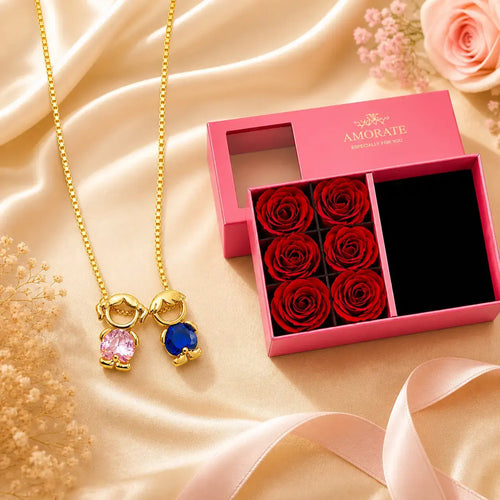 Halskette Unendliche Liebe inkl. Luxus Geschenkbox