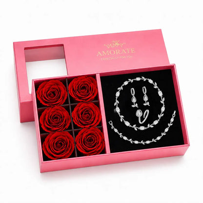 Tulpen Schmuckset + Gratis Geschenkbox